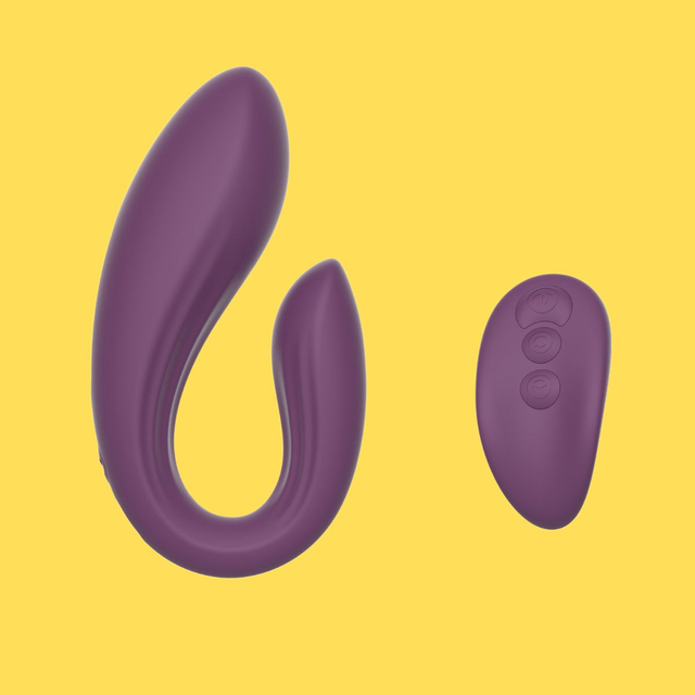 UM-JDY435 Remote Control Couple C-Vibrator