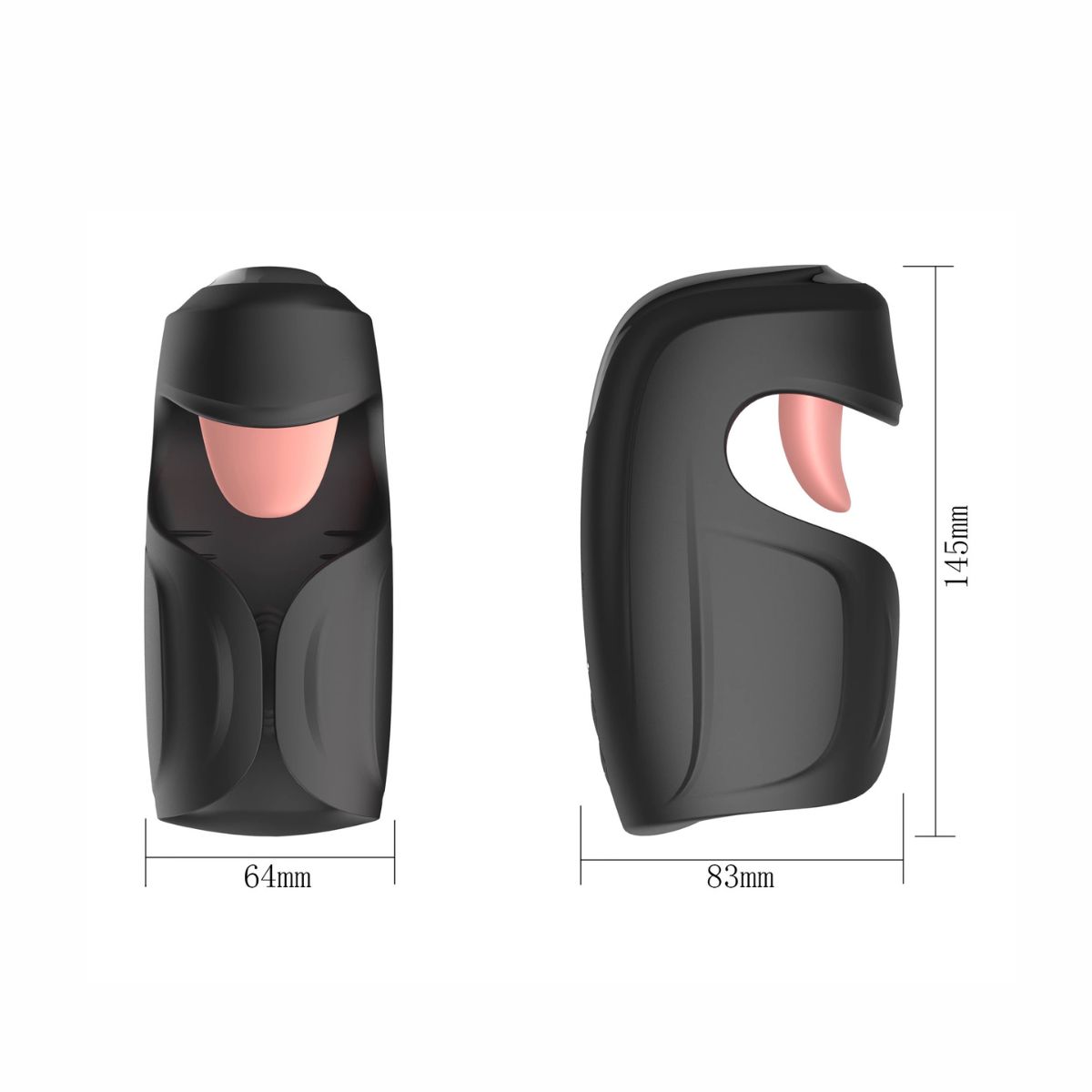 UM-YY080 Tongue Pulsation Vibrating Penis Exerciser Masturbator