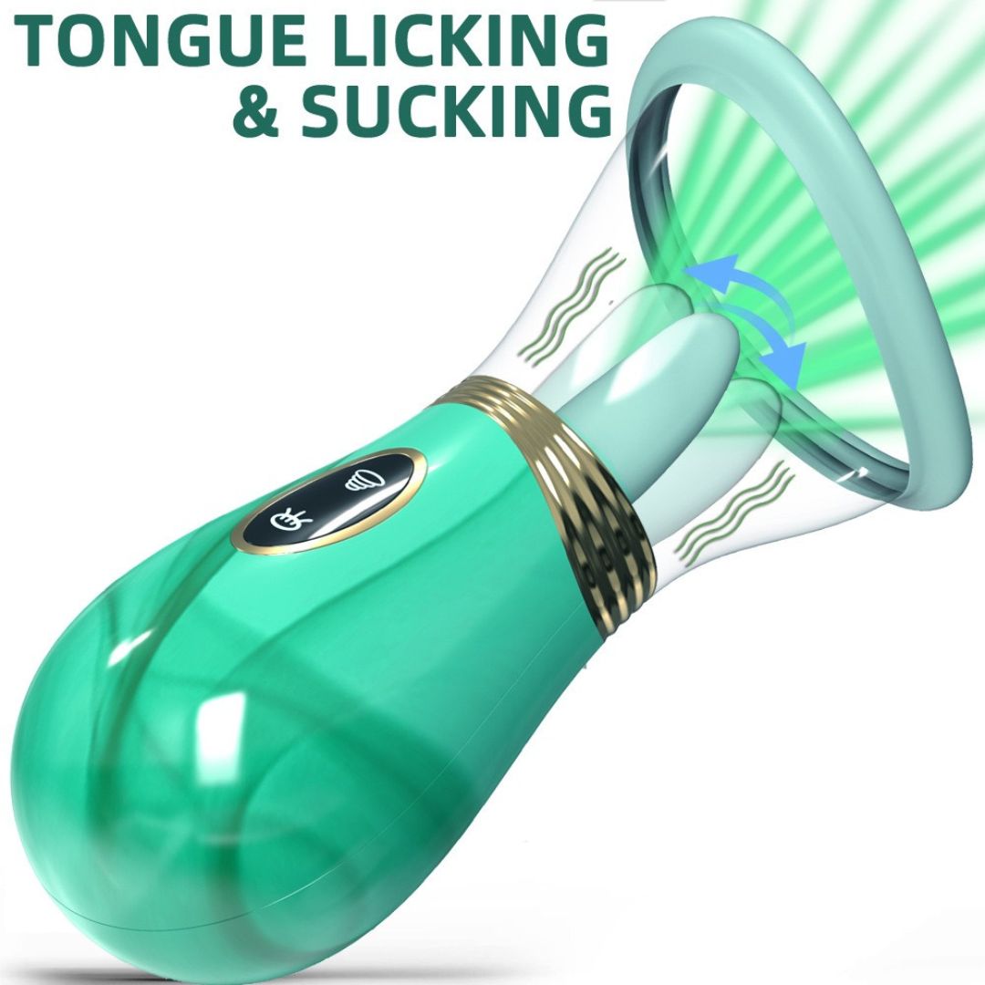 UM-JY001 Tongue Suction Massager with 2 replaceable suction cover