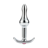 UM-PL006 Metal Anal Plug in Silver