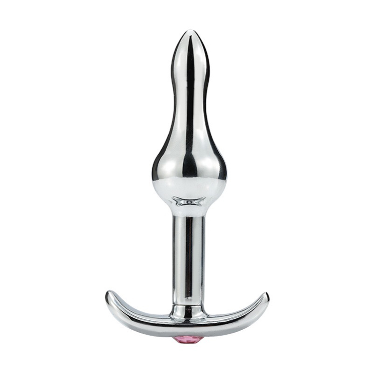 UM-PL006 Metal Anal Plug in Silver