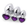 UM-PL002S Metal Plug with Heart Shape