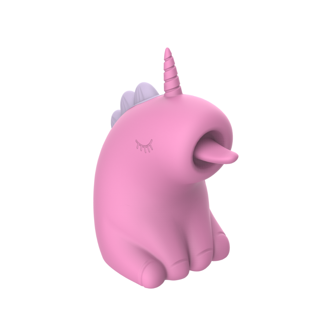 UM-BSH001 - Unicorn - Rotating Tongue - Hot Pink
