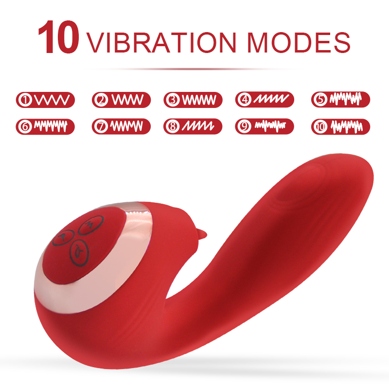 UM-ACT080 Ball Pulsation Tongue Licking Vibrator