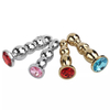 UM-PL005 Metal Anal Plug in Silver