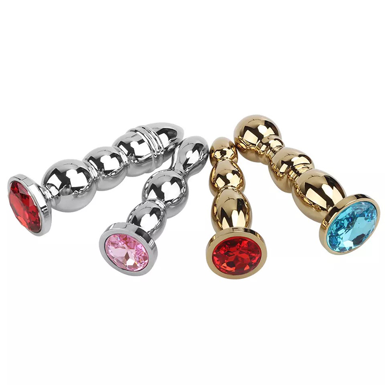 UM-PL005 Metal Anal Plug in Silver