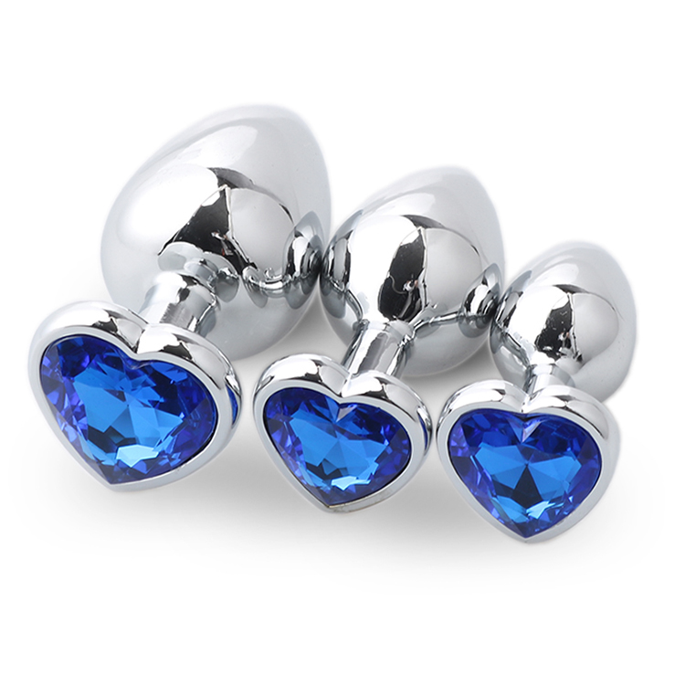 UM-PL002S Metal Plug with Heart Shape