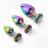 UM-PL018RG Rainbow Metal Butt Plug