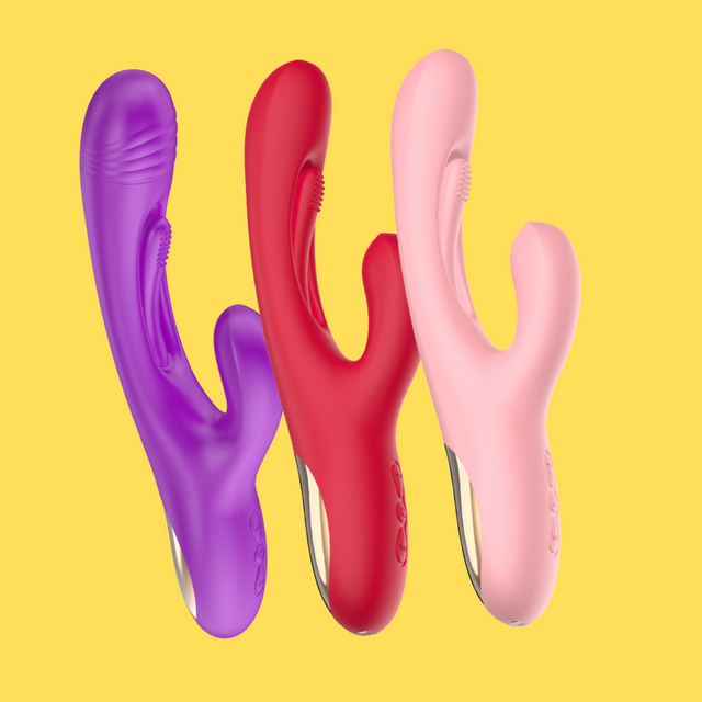 UM-ACT085 Tongue Flipping Vibrator with Triple Motors