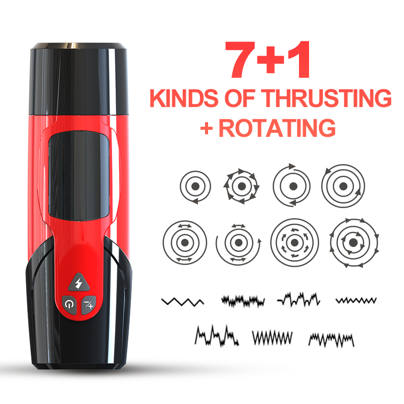 UM-ACT109 7+1 Thrusting & Rotating MASTURBATOR