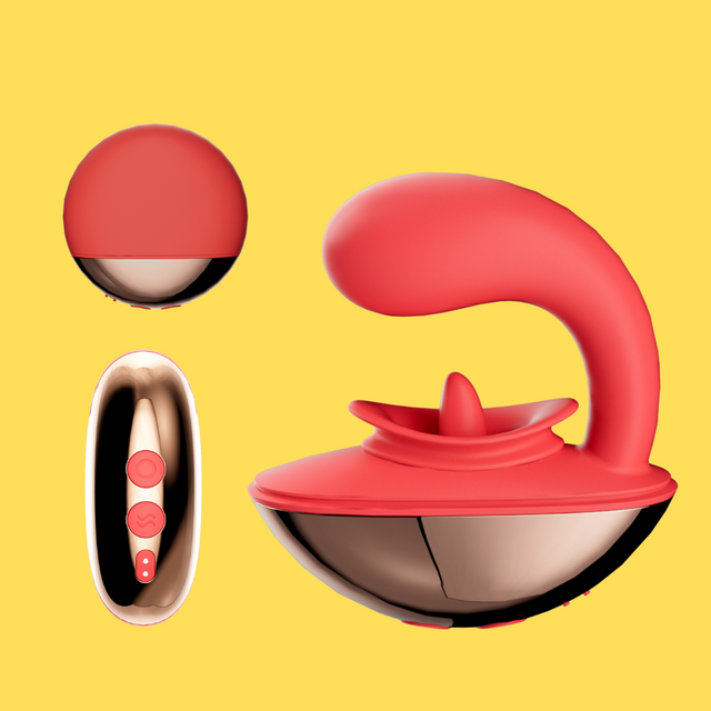 UM-HM031 Moon Box Tongue Licking Vibrator