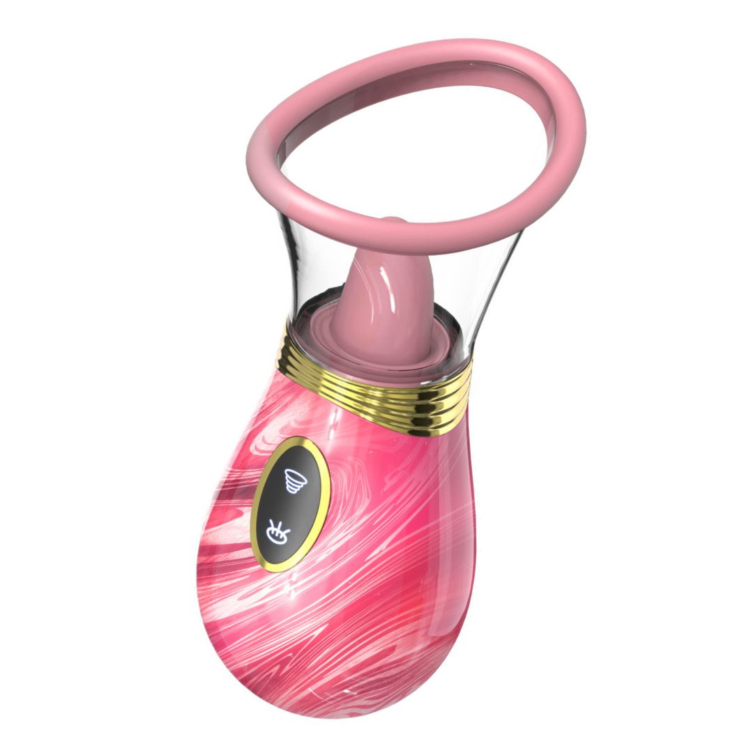 UM-JY001 Tongue Suction Massager with 2 replaceable suction cover