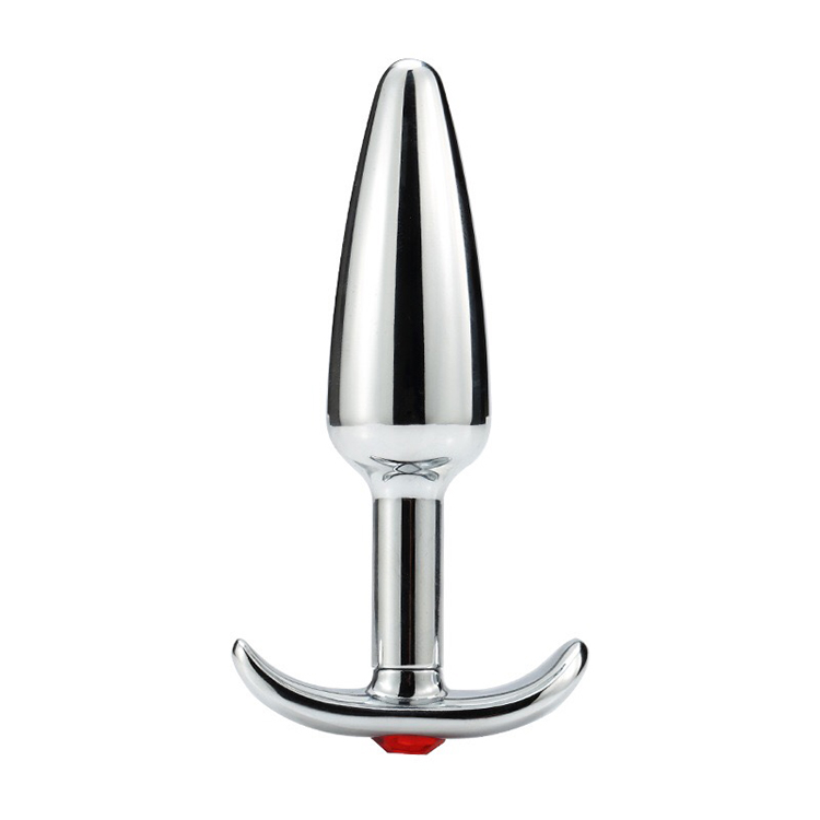 UM-PL006 Metal Anal Plug in Silver