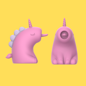 UM-BSH001 - Unicorn - Rotating Tongue - Hot Pink