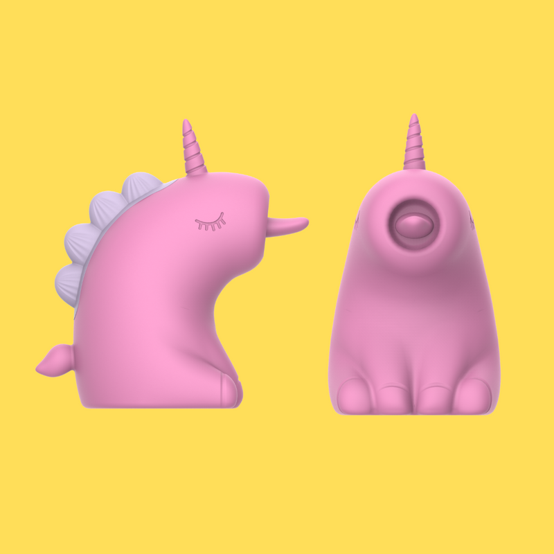 UM-BSH001 - Unicorn - Rotating Tongue - Hot Pink