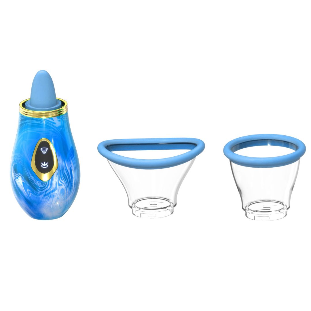 UM-JY001 Tongue Suction Massager with 2 replaceable suction cover