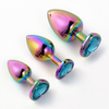 UM-PL018RG Rainbow Metal Butt Plug