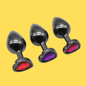 UM-PL002RG Rose Gold Metal Anal Plug