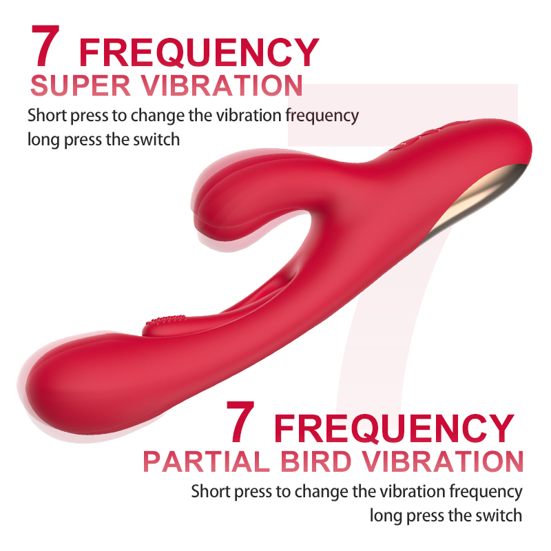 UM-ACT085 Tongue Flipping Vibrator with Triple Motors