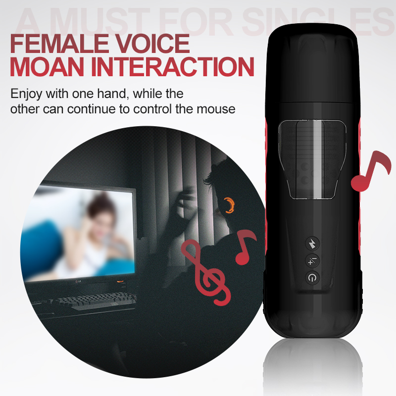UM-ACT108 Thrusting Rotating Male Masturbator