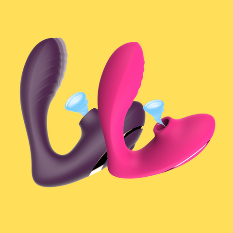 UM-ACT063 Suction & Vibrating Vibrator Massager