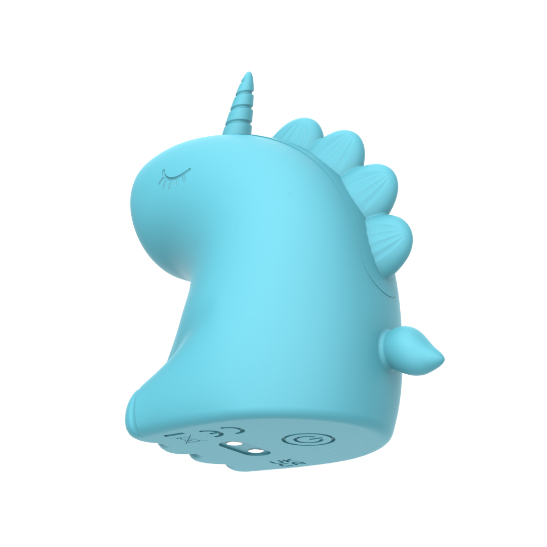 UM-BSH003 - Unicorn - Tongue Licking - Blue