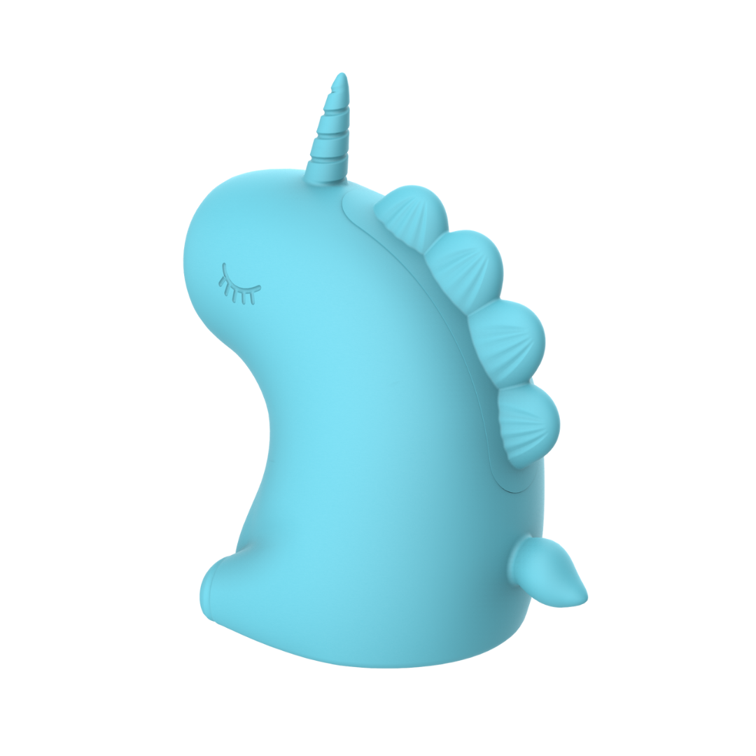 UM-BSH003 - Unicorn - Tongue Licking - Blue
