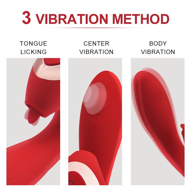 UM-ACT080 Ball Pulsation Tongue Licking Vibrator