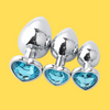 UM-PL002S Metal Plug with Heart Shape