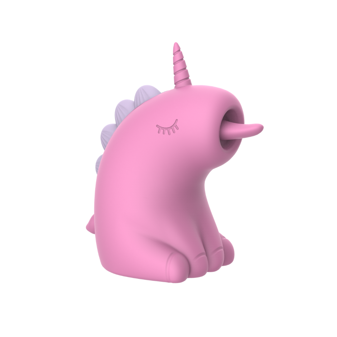 UM-BSH001 - Unicorn - Rotating Tongue - Hot Pink