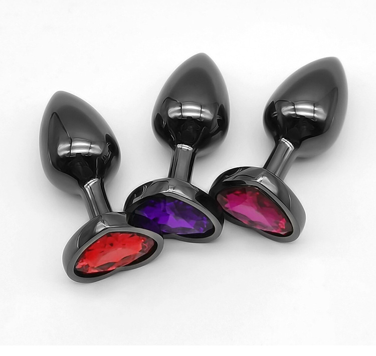 UM-PL002RG Rose Gold Metal Anal Plug