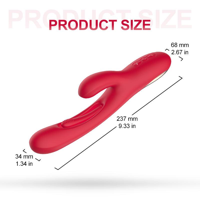 UM-ACT085 Tongue Flipping Vibrator with Triple Motors