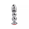 UM-PL005 Metal Anal Plug in Silver