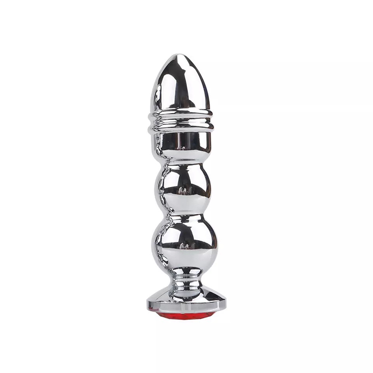 UM-PL005 Metal Anal Plug in Silver