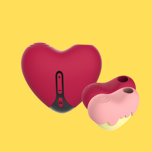 UM-DA023 Heart Shape Pulsation & Suction Massager
